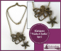 Preview: Kette "Krake Paula & Seestern Stella", kurz